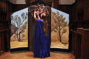 Mary and the cherry tree, from a previous PLS N-Town production